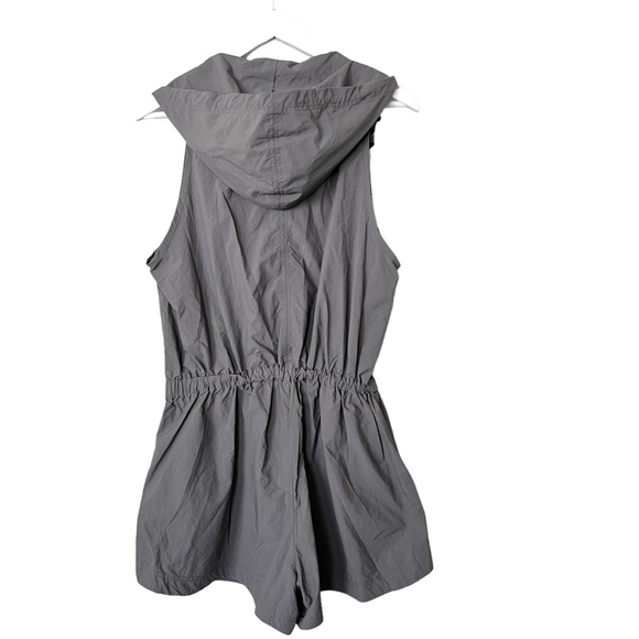 New FP MOVEMENT by Free People Hike And Race Runsie Romper 0B 1706219 Gray S - Picture 6 of 11